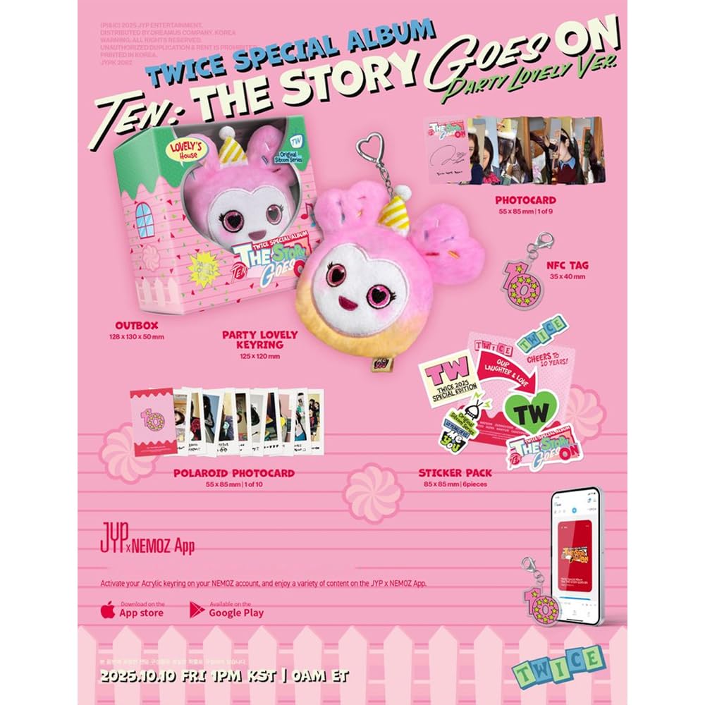 Amazon.co.jp: TWICE - [TEN: The Story Goes On] Special album 韓国